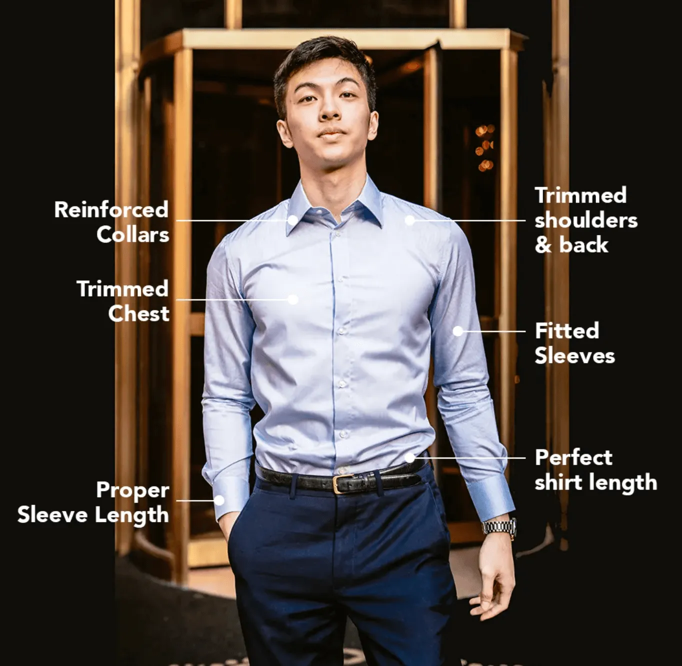 Olive Green Dress Shirt | The Lemongrass