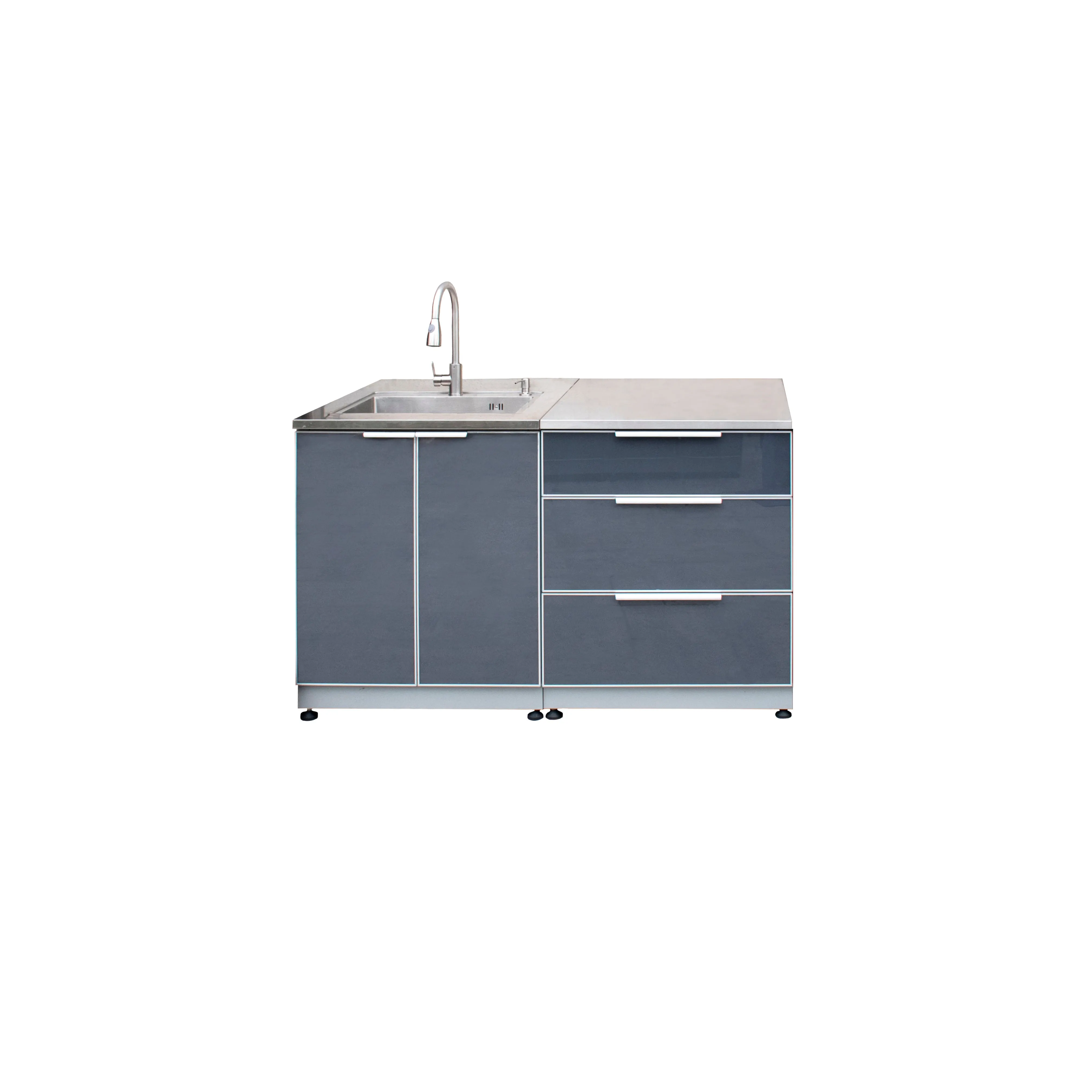 Outdoor Kitchen 2-Piece Combo Set 4