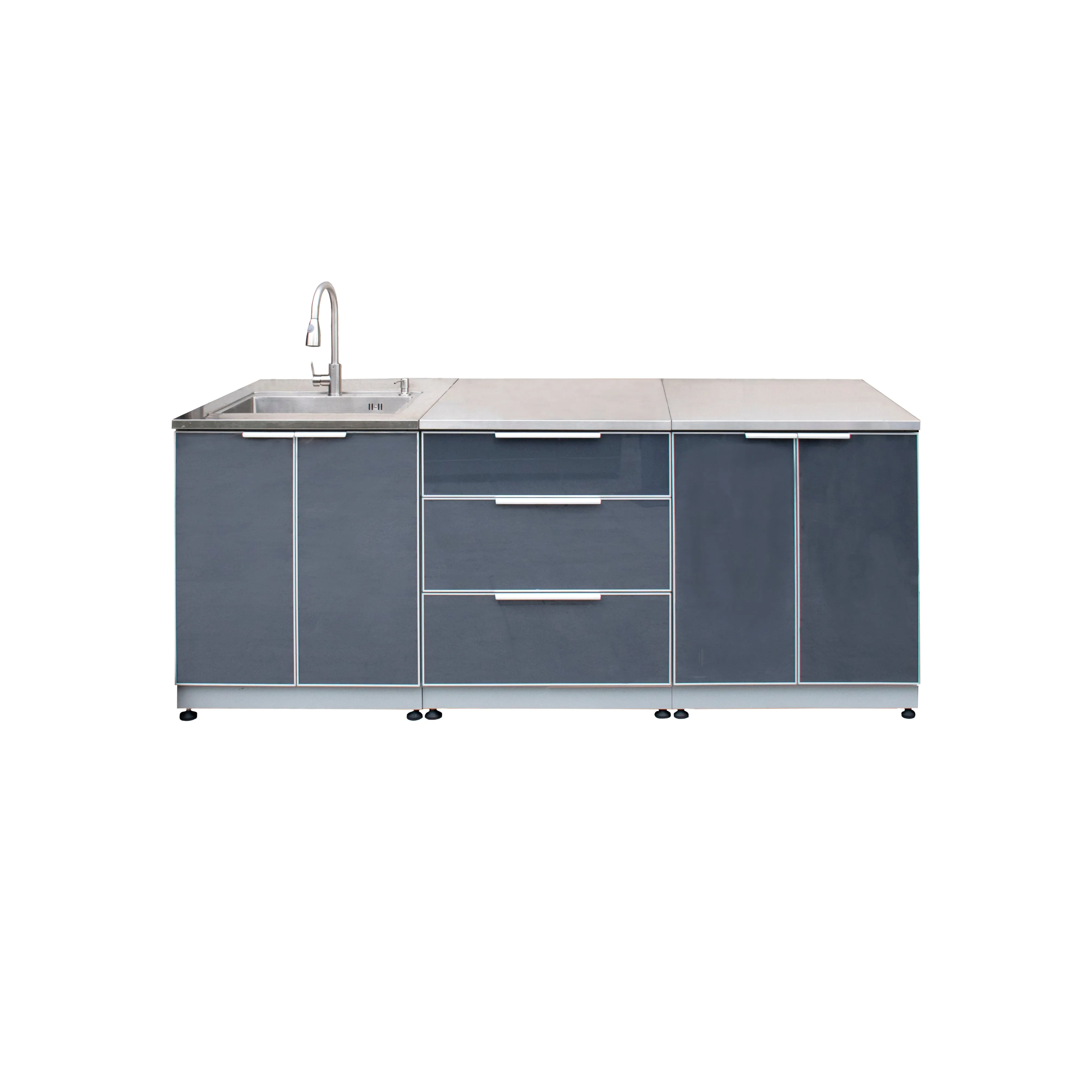 Outdoor Kitchen 3-Piece Combo Set 3