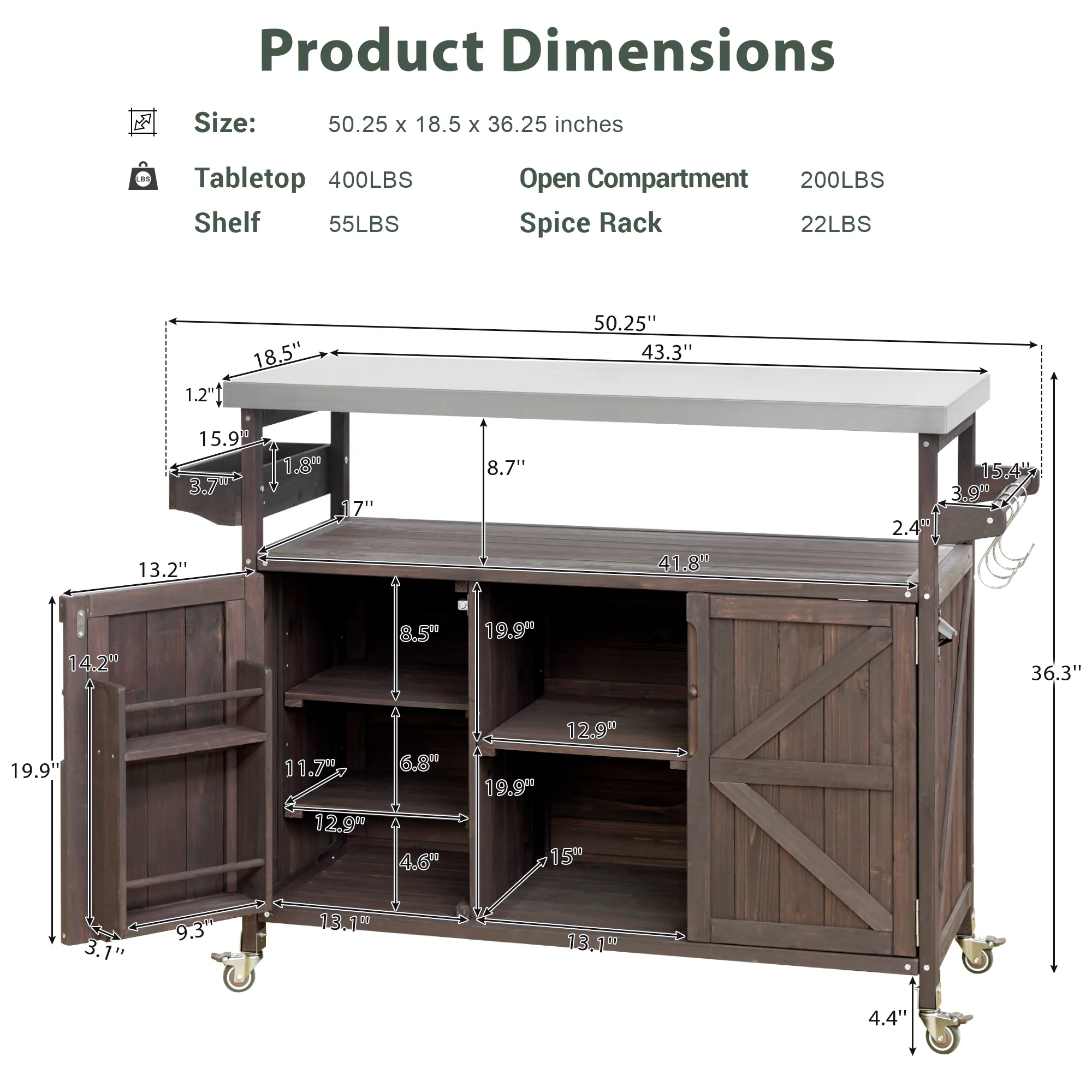 Outdoor Kitchen Island