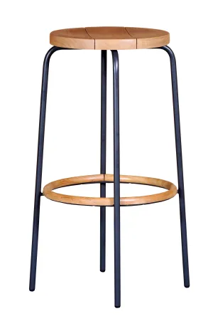 Outdoor Milton Bar Stool Round