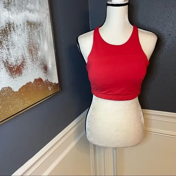 Outdoor Voices TechSweat Move Free Crop Top Bra