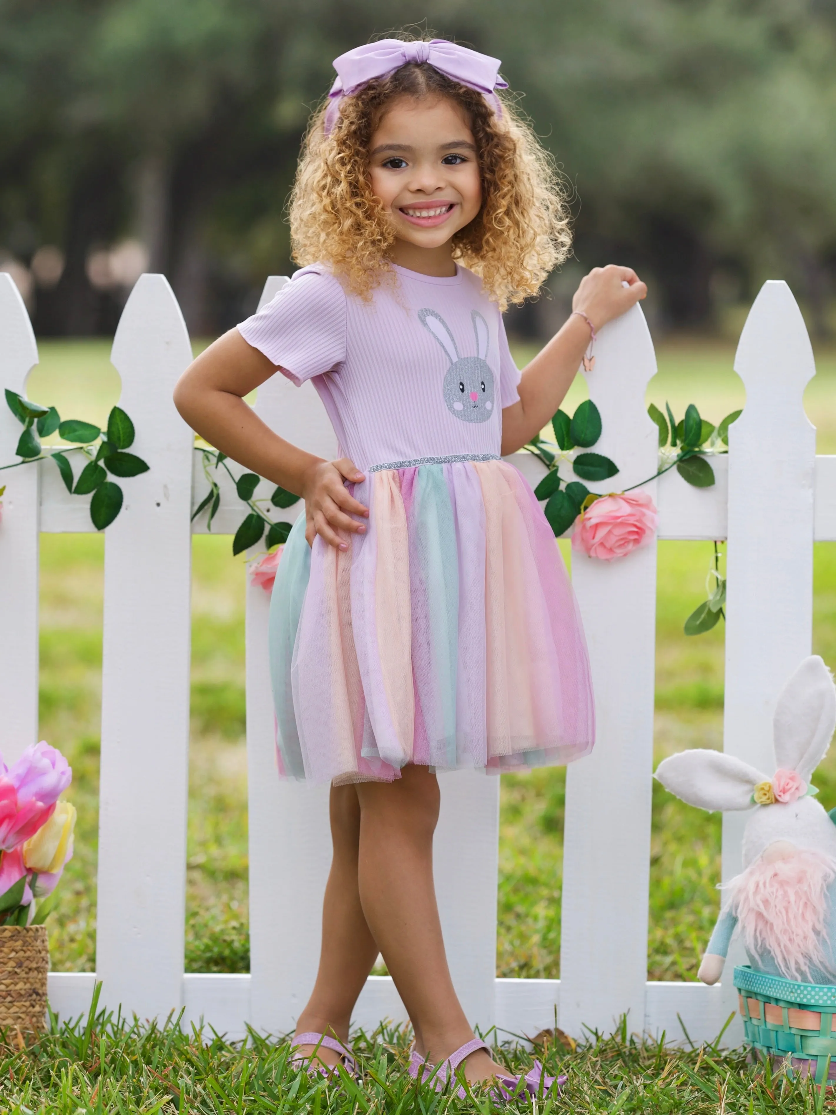 Pastel Bunny Tutu Dress