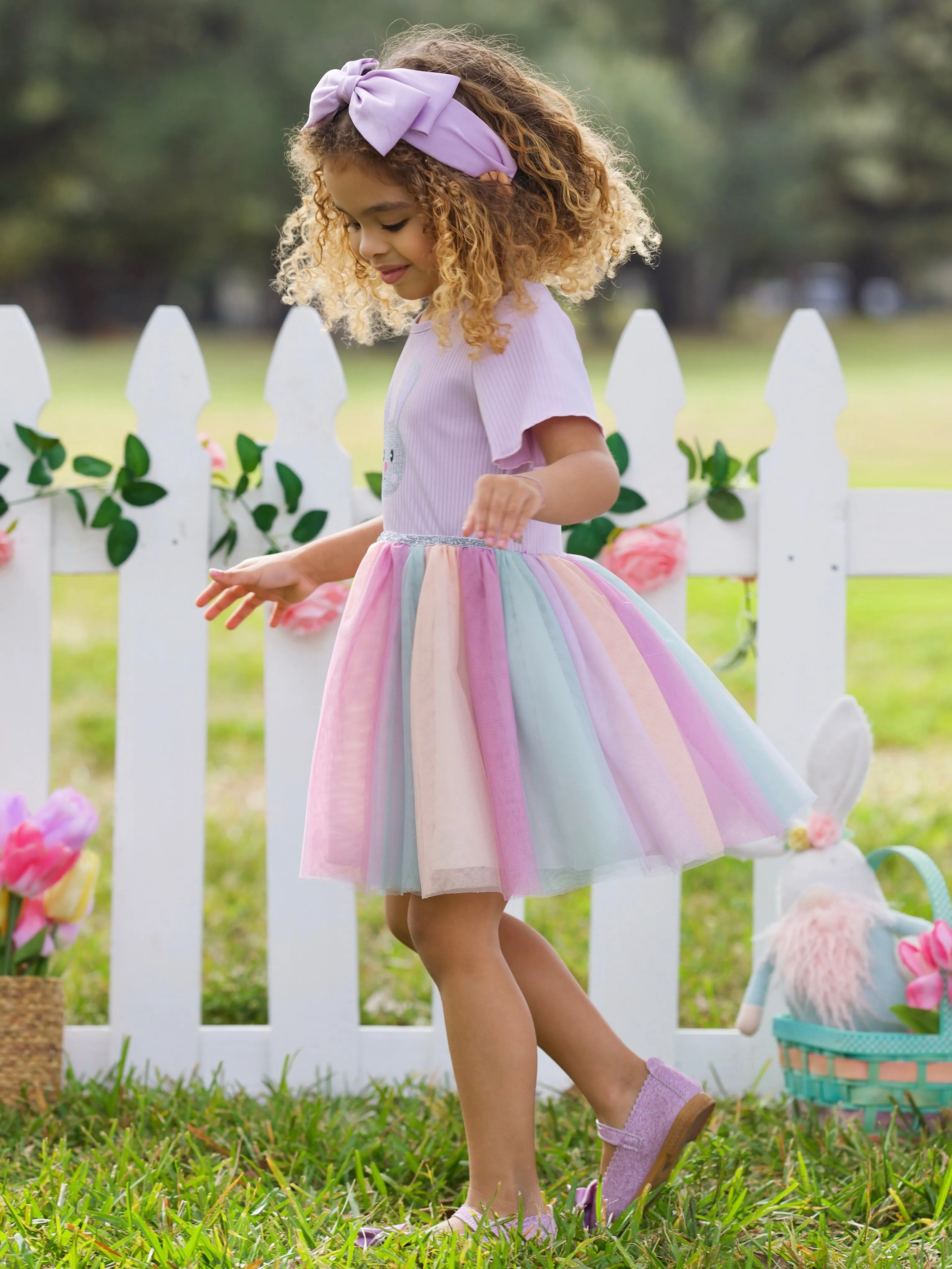 Pastel Bunny Tutu Dress