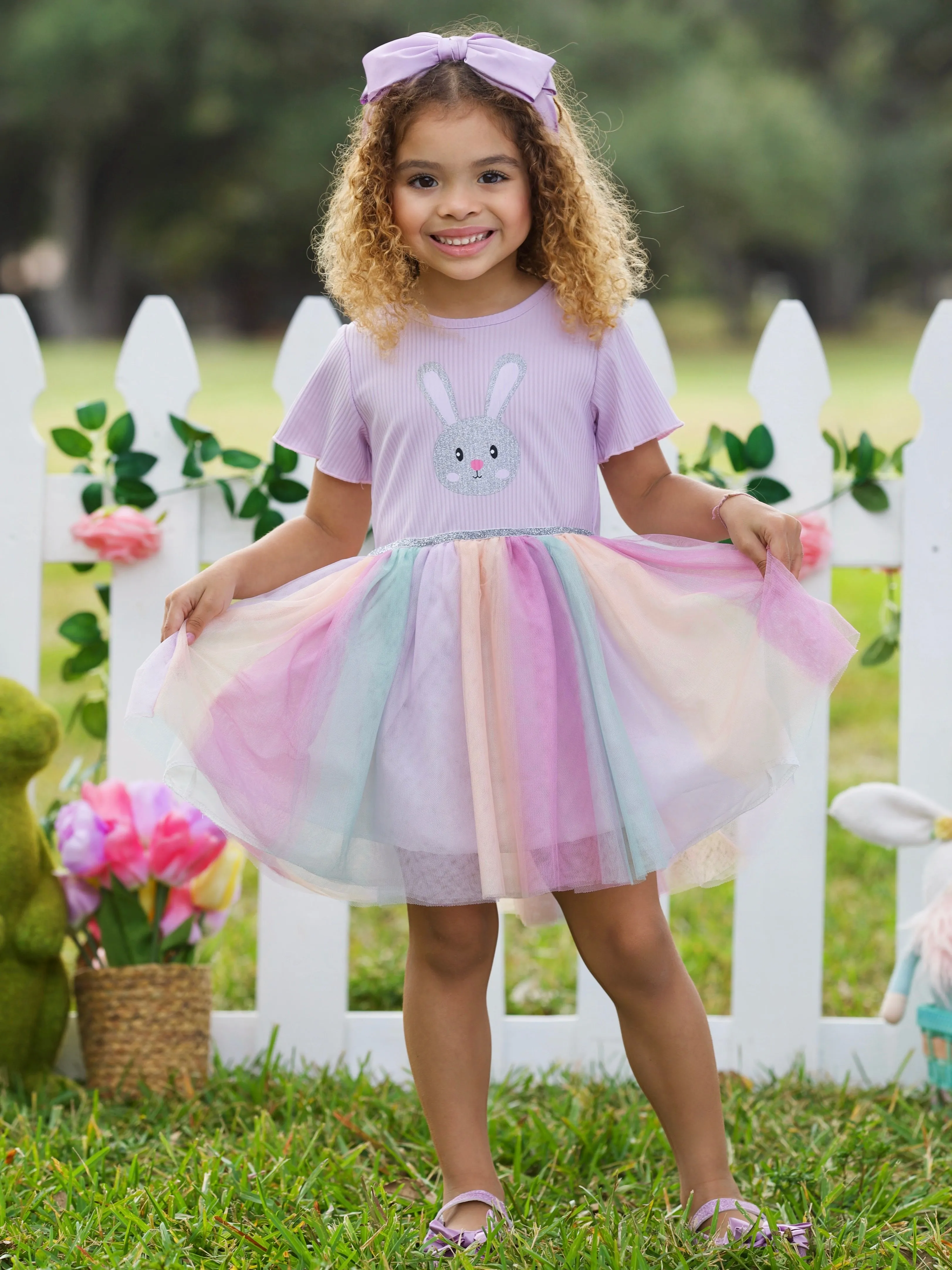Pastel Bunny Tutu Dress