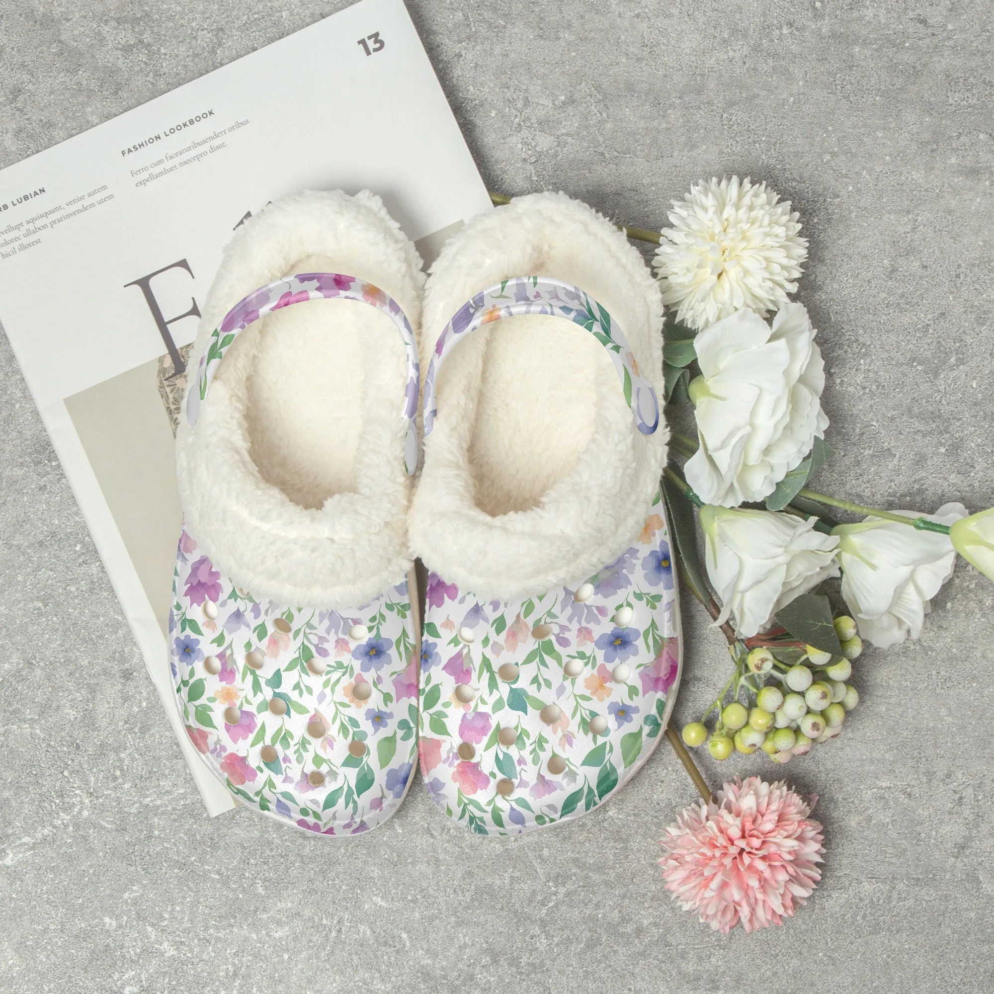 Pastel Painted Flowers