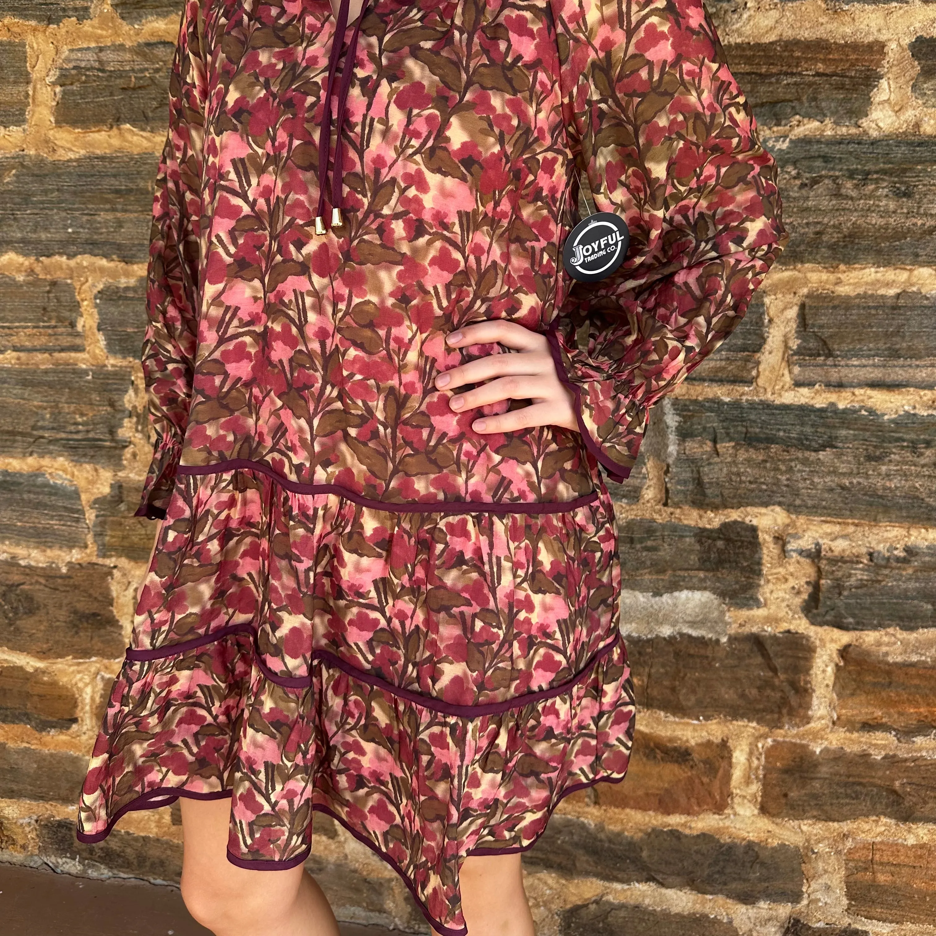 Patricia Mini Dress | Rasperry