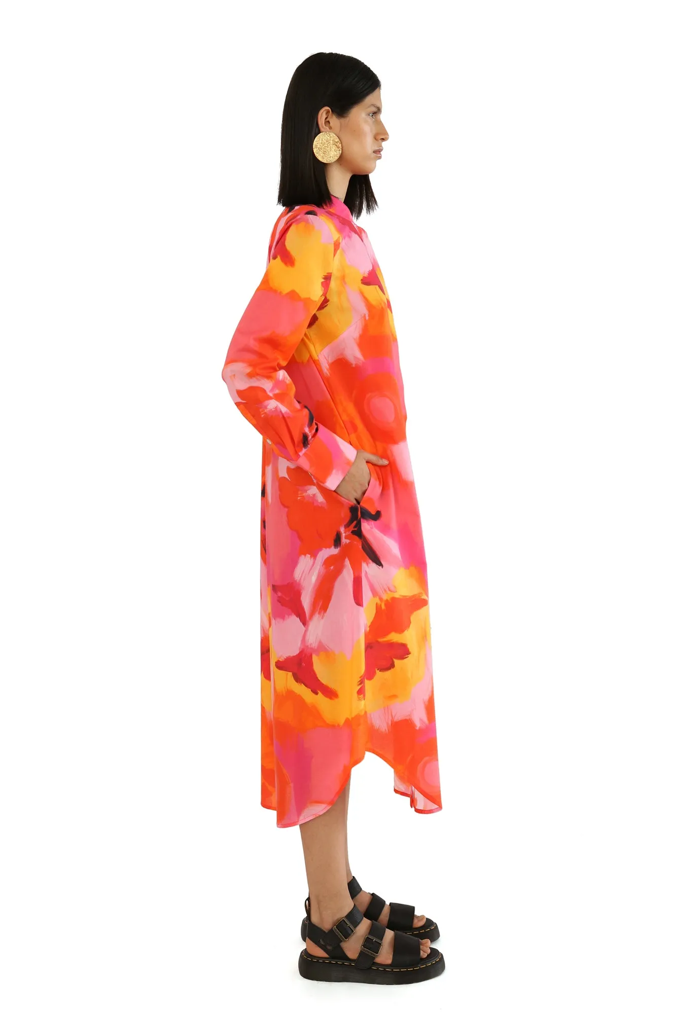 Petra Dress in Anturio Print