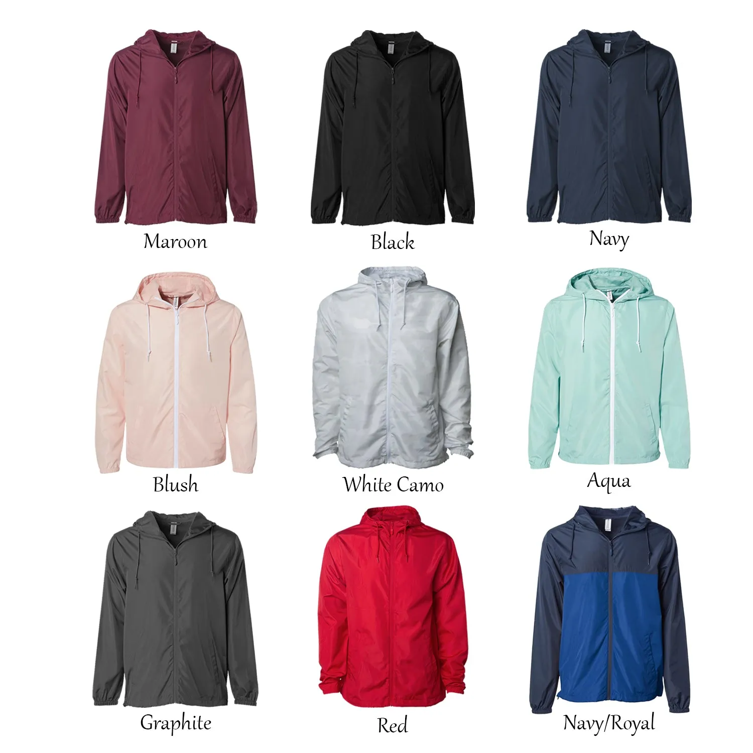 Phi Sigma Sigma Lightweight Windbreaker Jacket