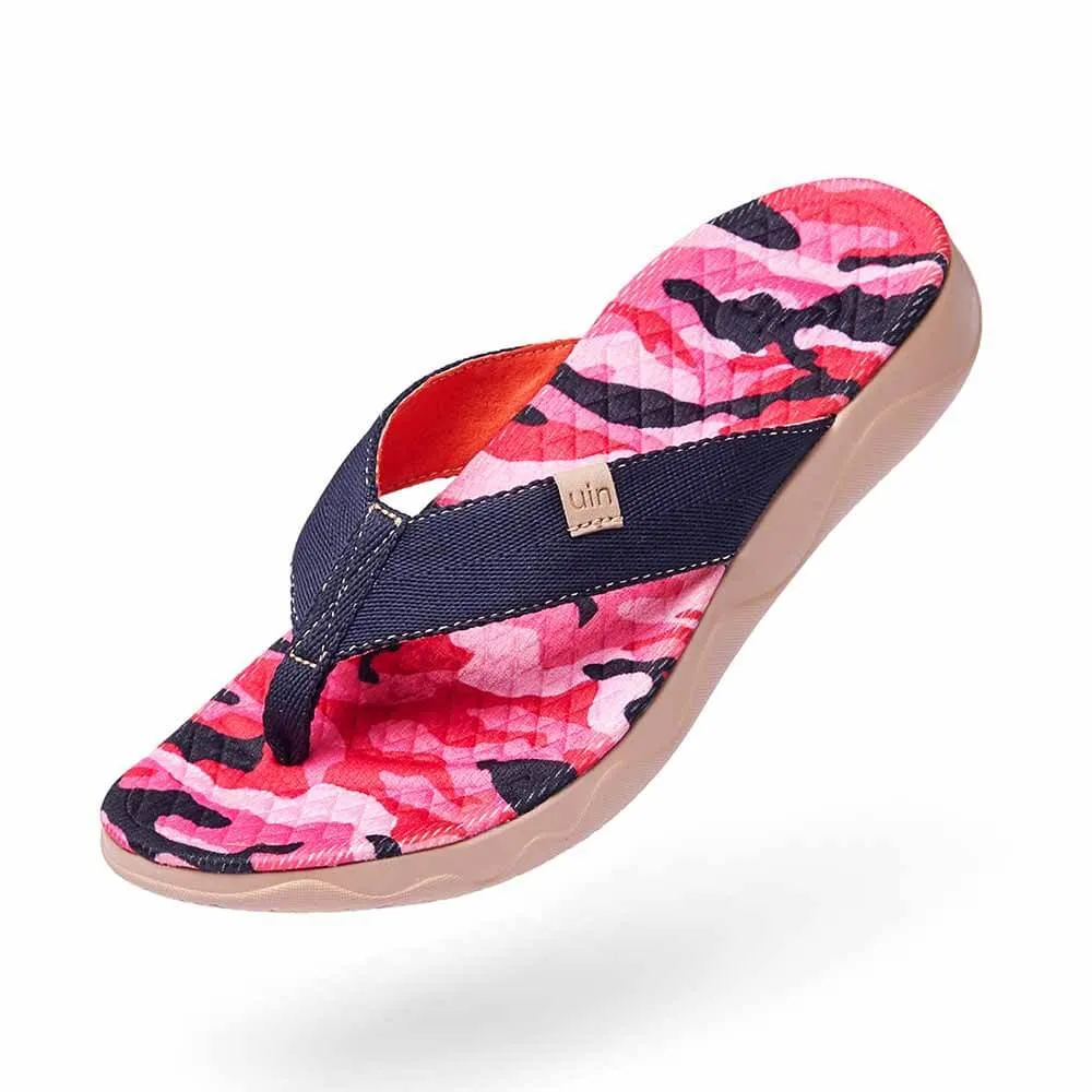 Pink Cherry Women Majorca Flip Flops