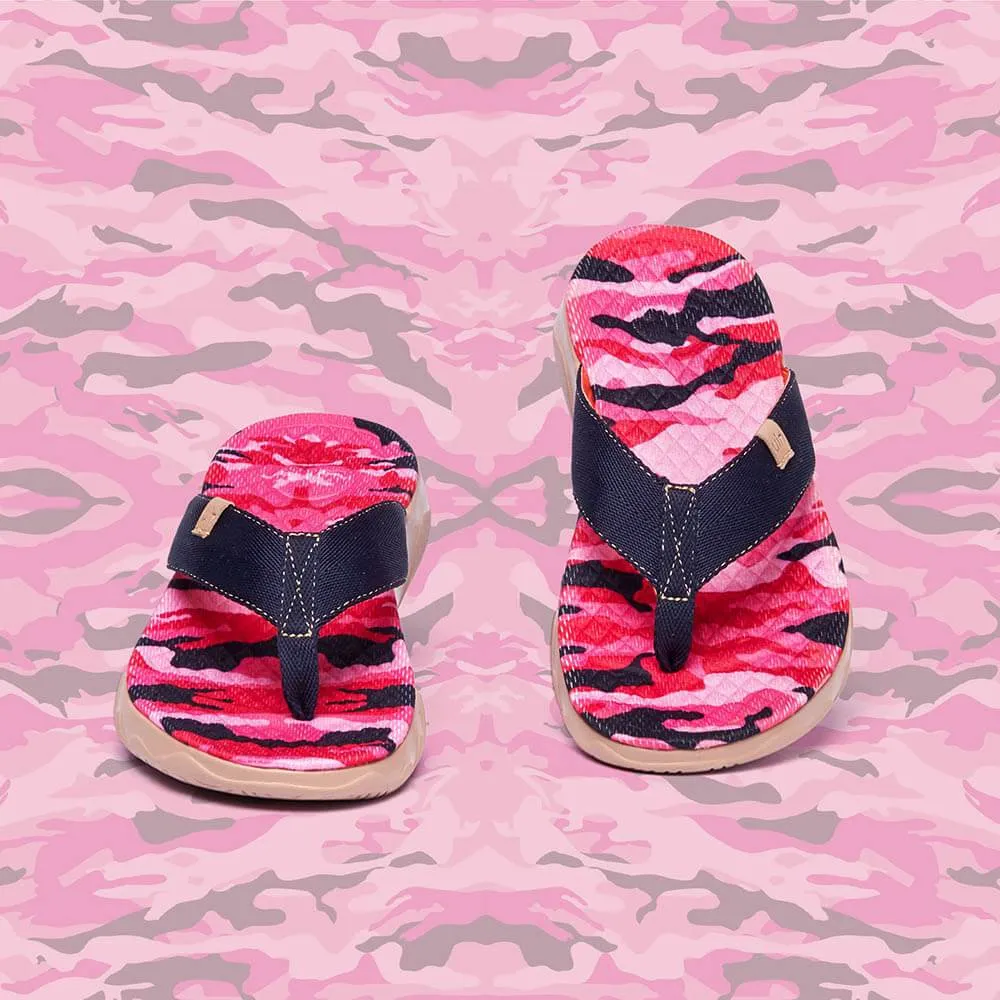 Pink Cherry Women Majorca Flip Flops