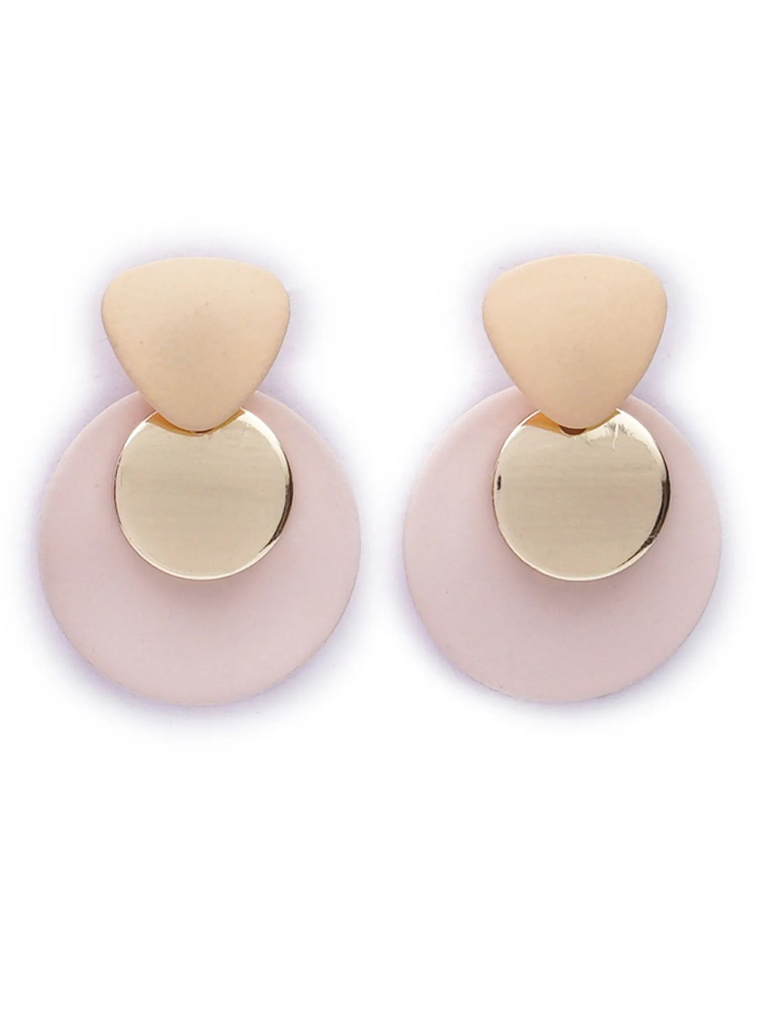 Pink Classic Drop Earrings for Women