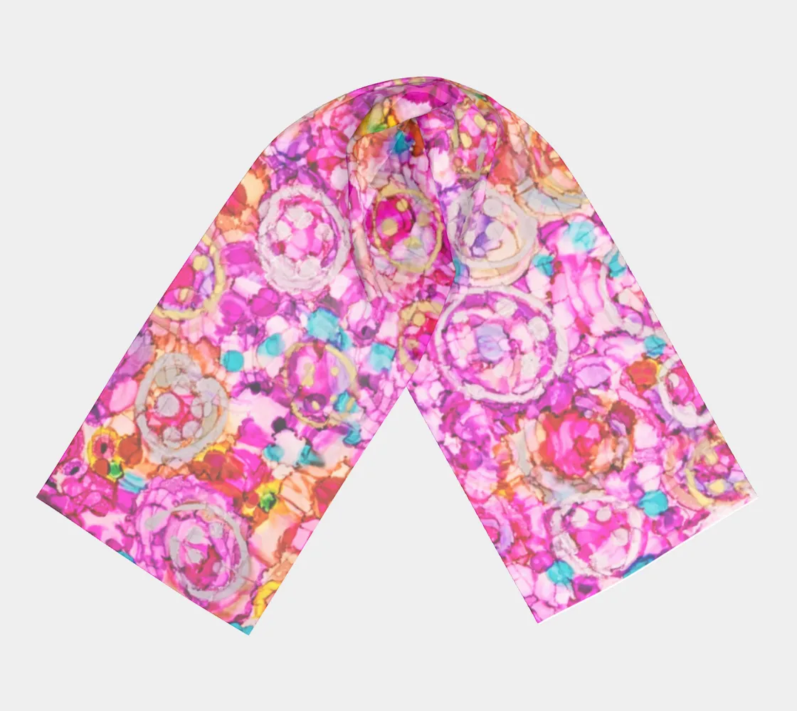 Pink Pearl - Silk Scarf
