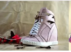 Pink Wedge Sneakers For Women Height Increasing Shoes Woman Lace Up Women Casual Shoes Women Hidden Heels Platform Shoes