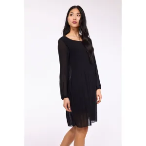 Pistache Georgette Blouse Dress