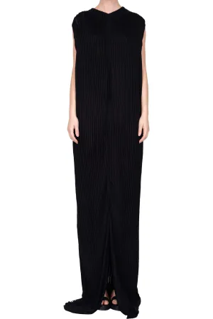 Pleated Maxi Dress