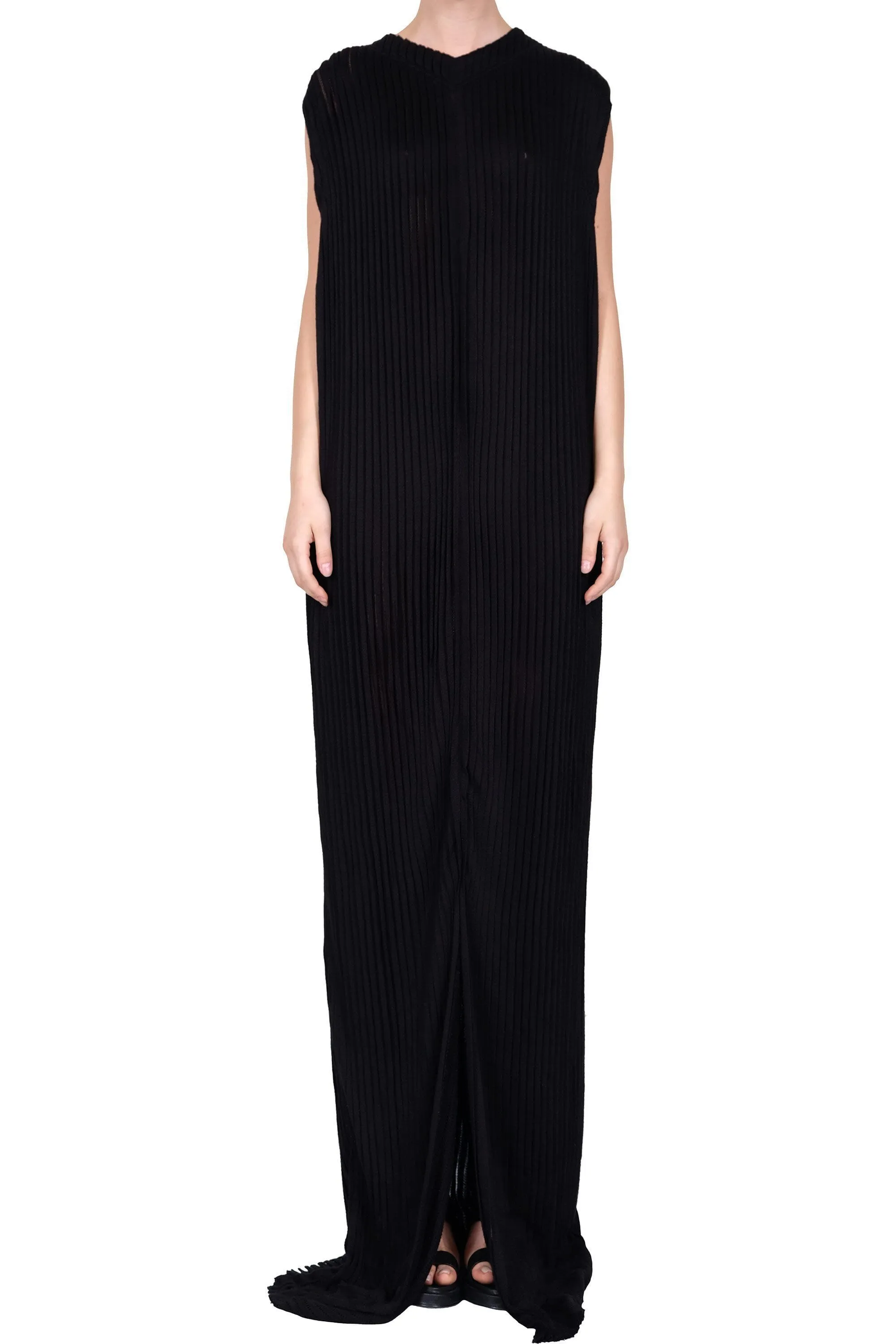 Pleated Maxi Dress