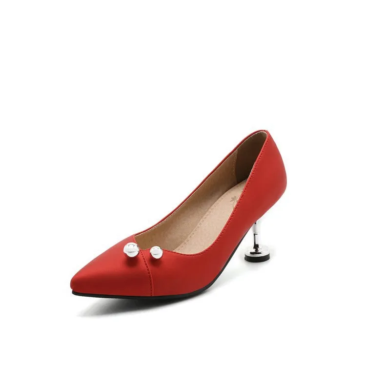 Pointed Toe High Heel Shoes Woman 8001