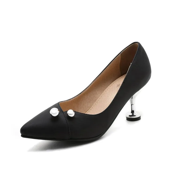 Pointed Toe High Heel Shoes Woman 8001