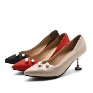 Pointed Toe High Heel Shoes Woman 8001