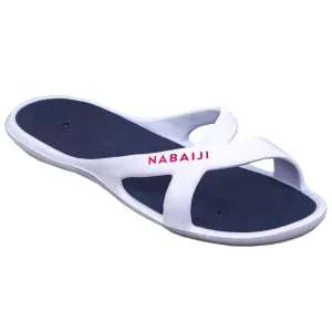 Pool Sandals - Slap 500 - White Blue