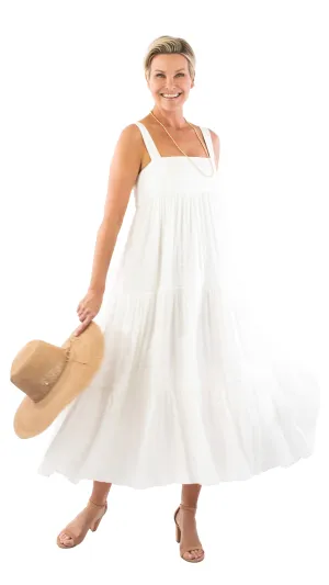 Poppy Dress - White