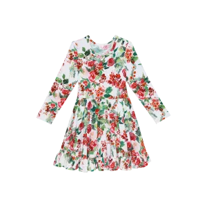 POSH PEANUT- Beatrix - Ruffled Twirl Dress