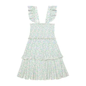Posh Peanut Prairie Floral Smocked Babydoll Dress