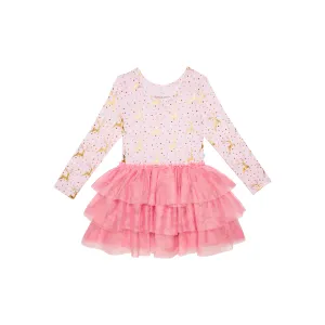 Posh Peanut Ryleigh Long Sleeve Tulle Dress