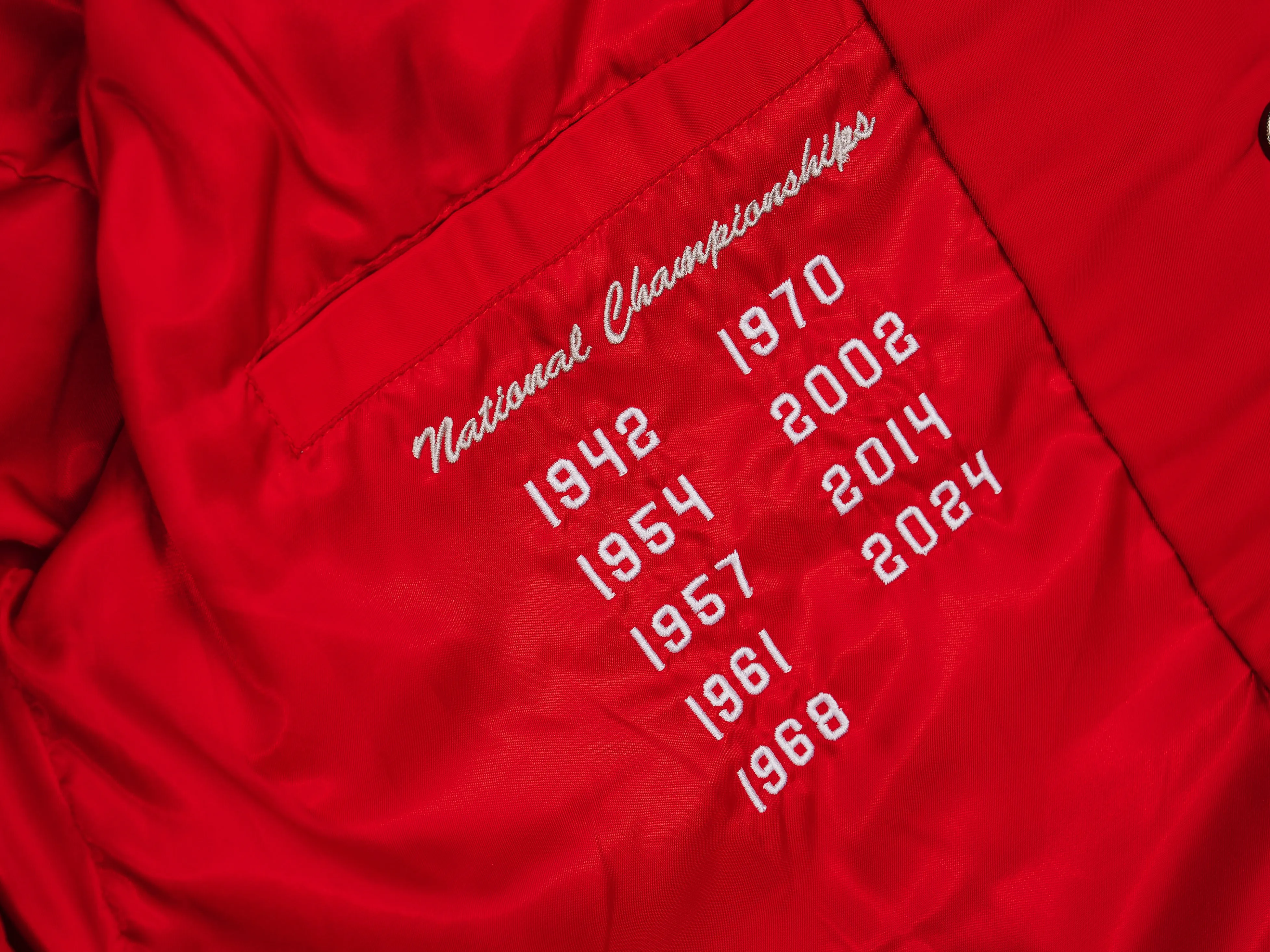 PREORDER: Ohio State Football 2024 National Champions Bomber Jacket