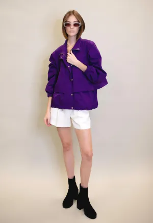 Purple Windbreaker