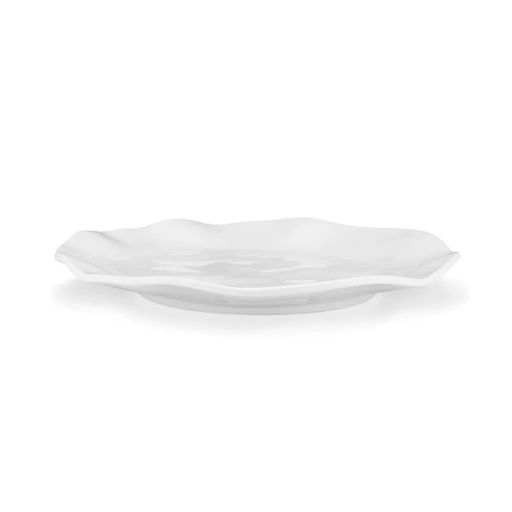 QSQUARED- RUFFLE DINNER PLATE