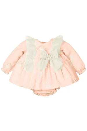 "Alessia" Pink Carousel Pony Dress & Bloomers