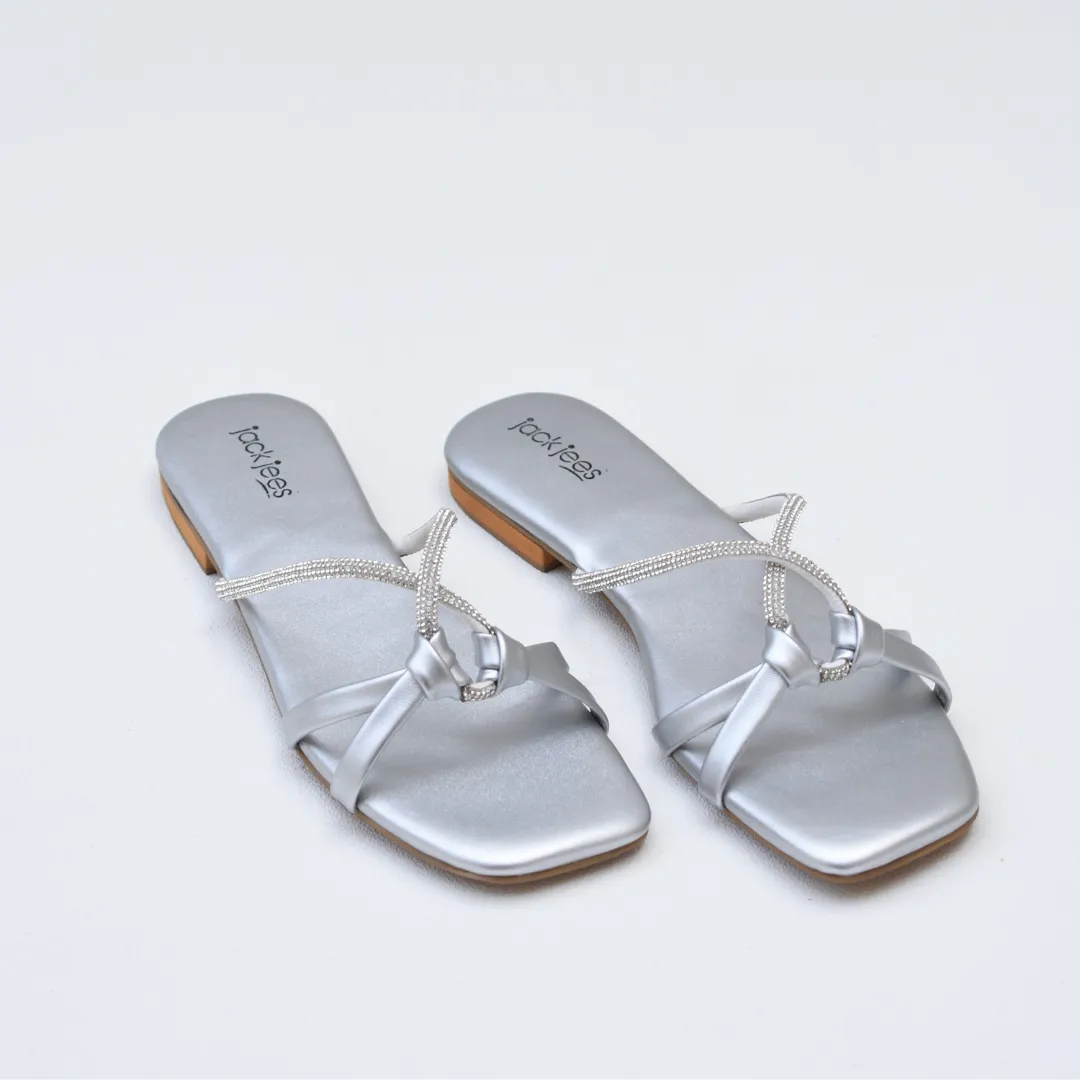 Radiant Crisscross Silver
