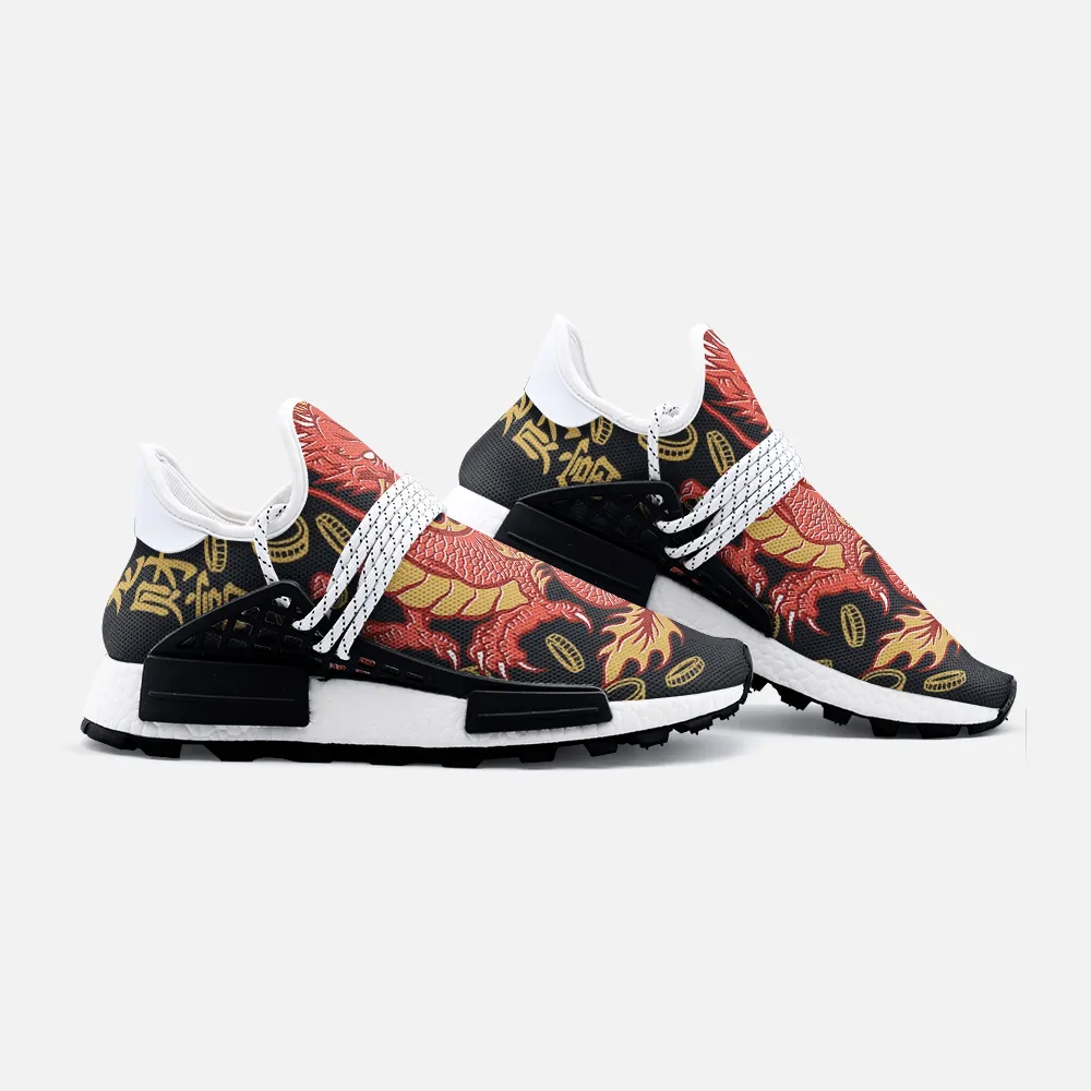 Red Dragon Unisex Lightweight Custom shoes