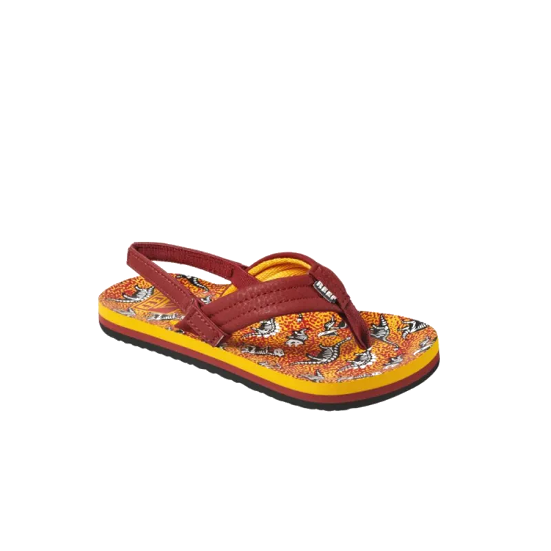 Reef Boys Kids Little Ahi Flip Flops