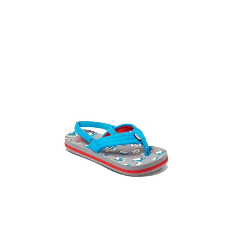 Reef Boys Kids Little Ahi Flip Flops