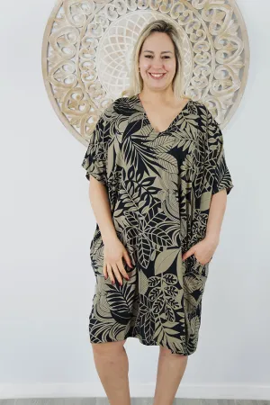 Resort Dress "Betelnut"
