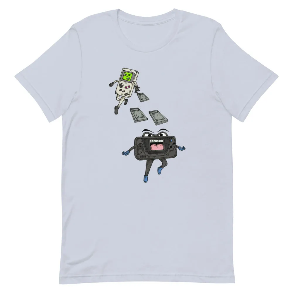 Retro Console Wars - Game Boy vs Game Gear Premium T-Shirt