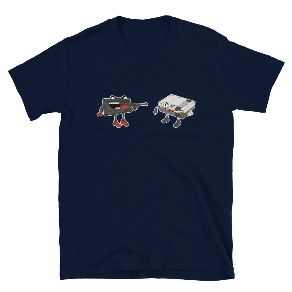 Retro Console Wars - Master System vs NES Classic T-Shirt