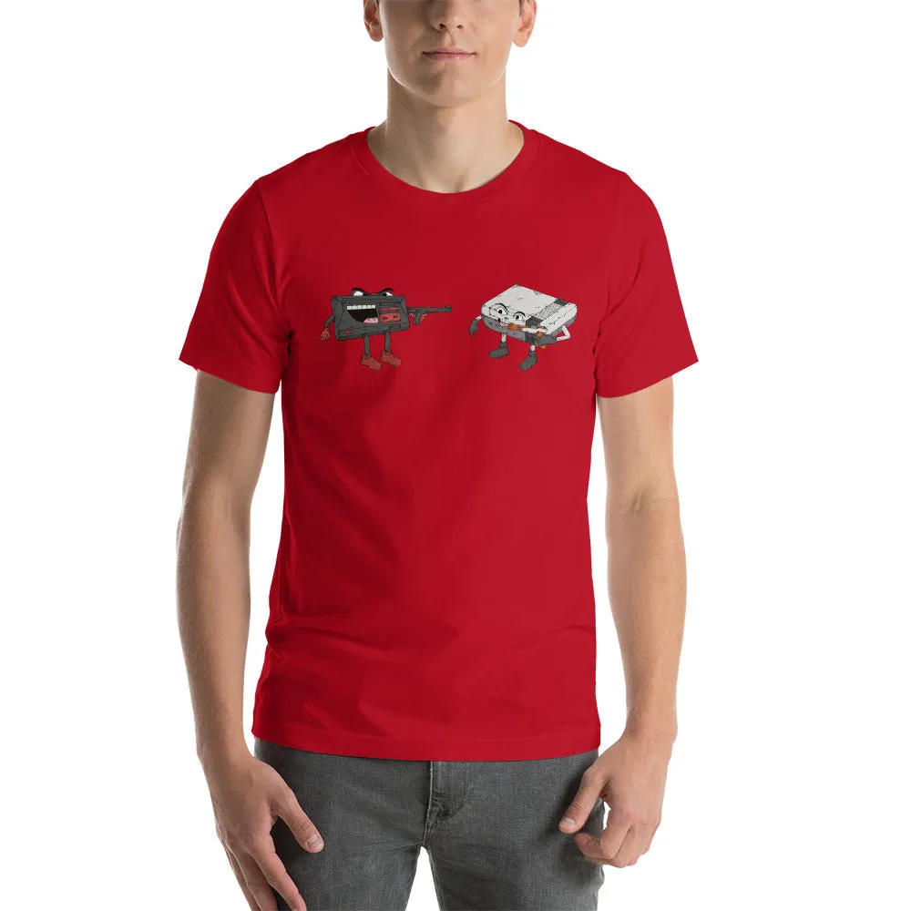 Retro Console Wars - Master System vs NES Premium T-Shirt