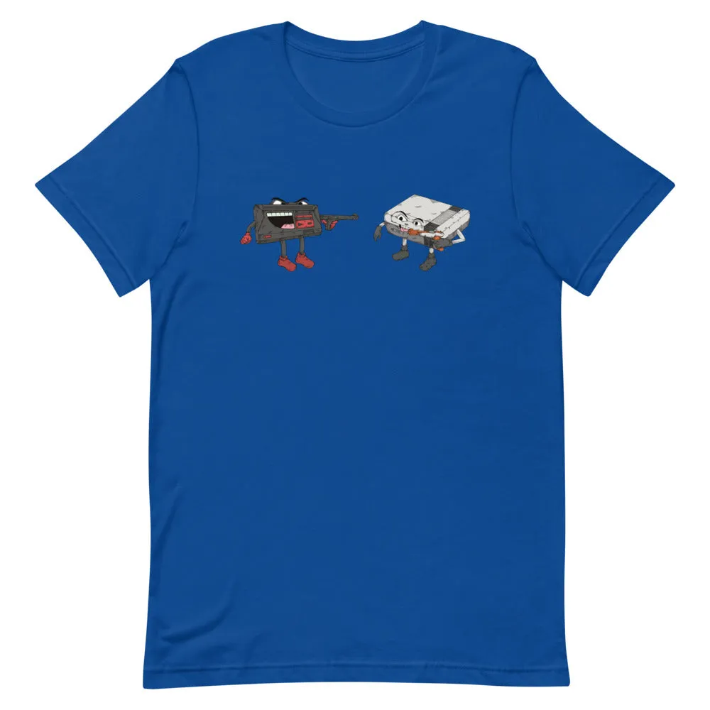 Retro Console Wars - Master System vs NES Premium T-Shirt
