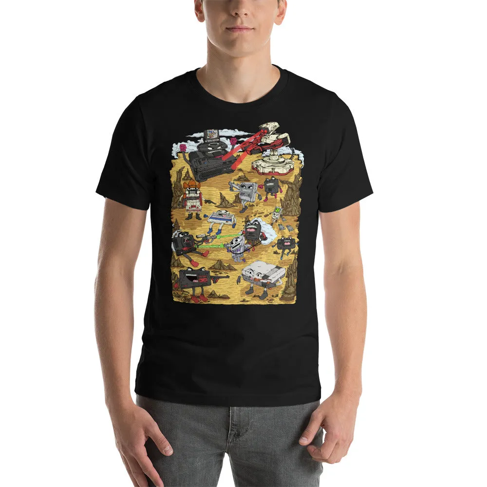 Retro Console Wars Premium T-Shirt