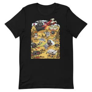 Retro Console Wars Premium T-Shirt