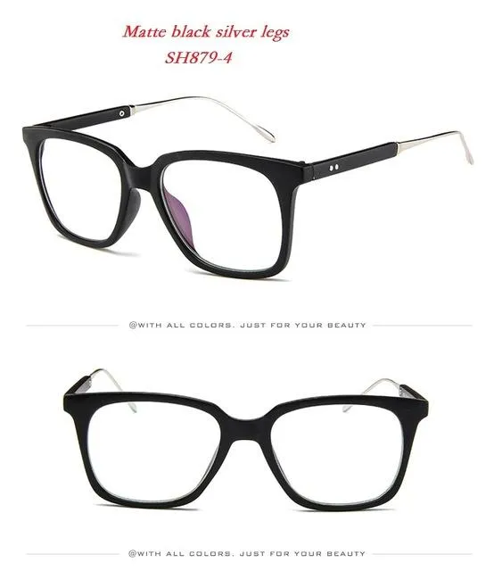 Retro Rivet Eyewear Frame Men Women glasses