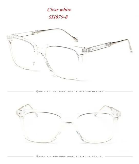 Retro Rivet Eyewear Frame Men Women glasses