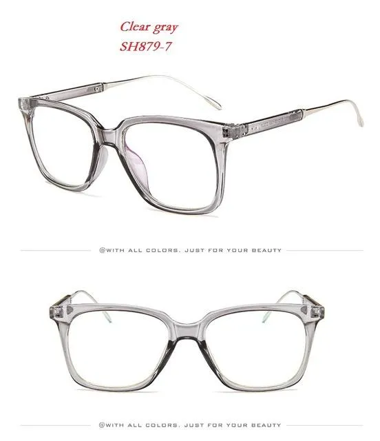 Retro Rivet Eyewear Frame Men Women glasses