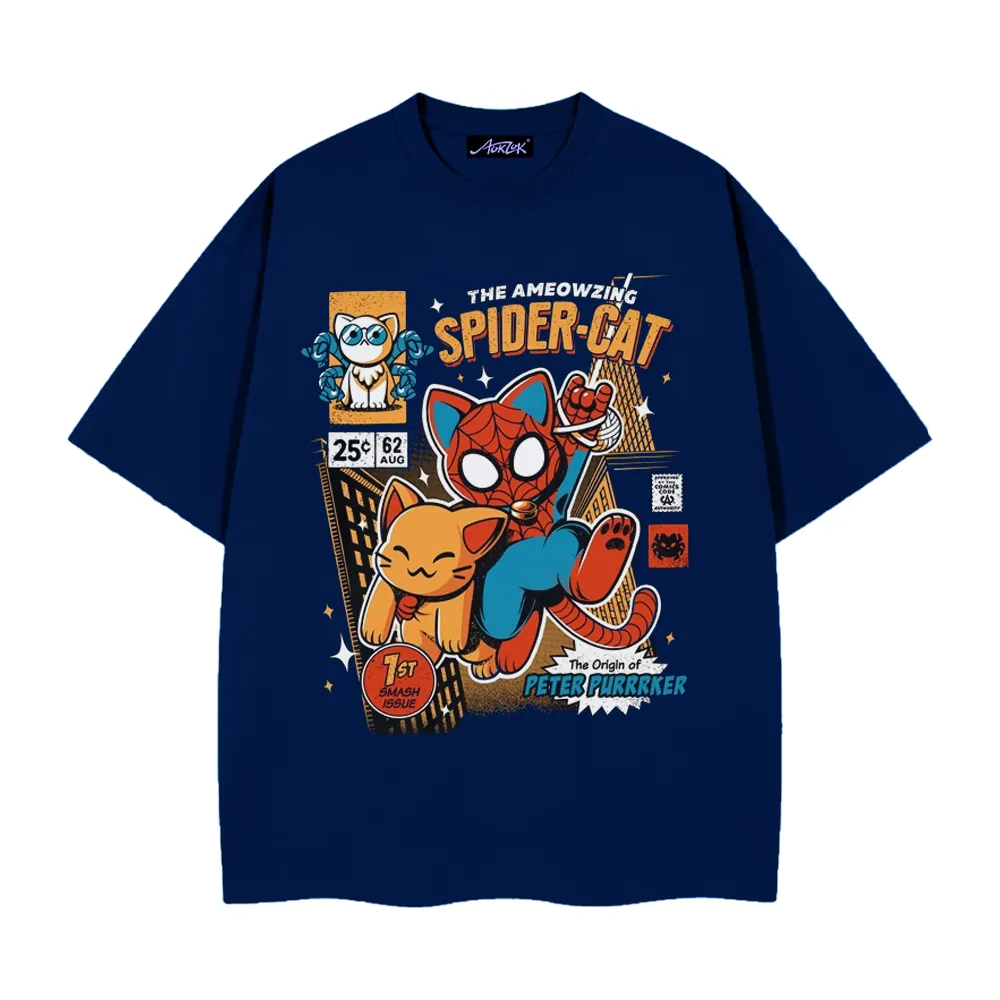 Retro Spider-Cat T-Shirt