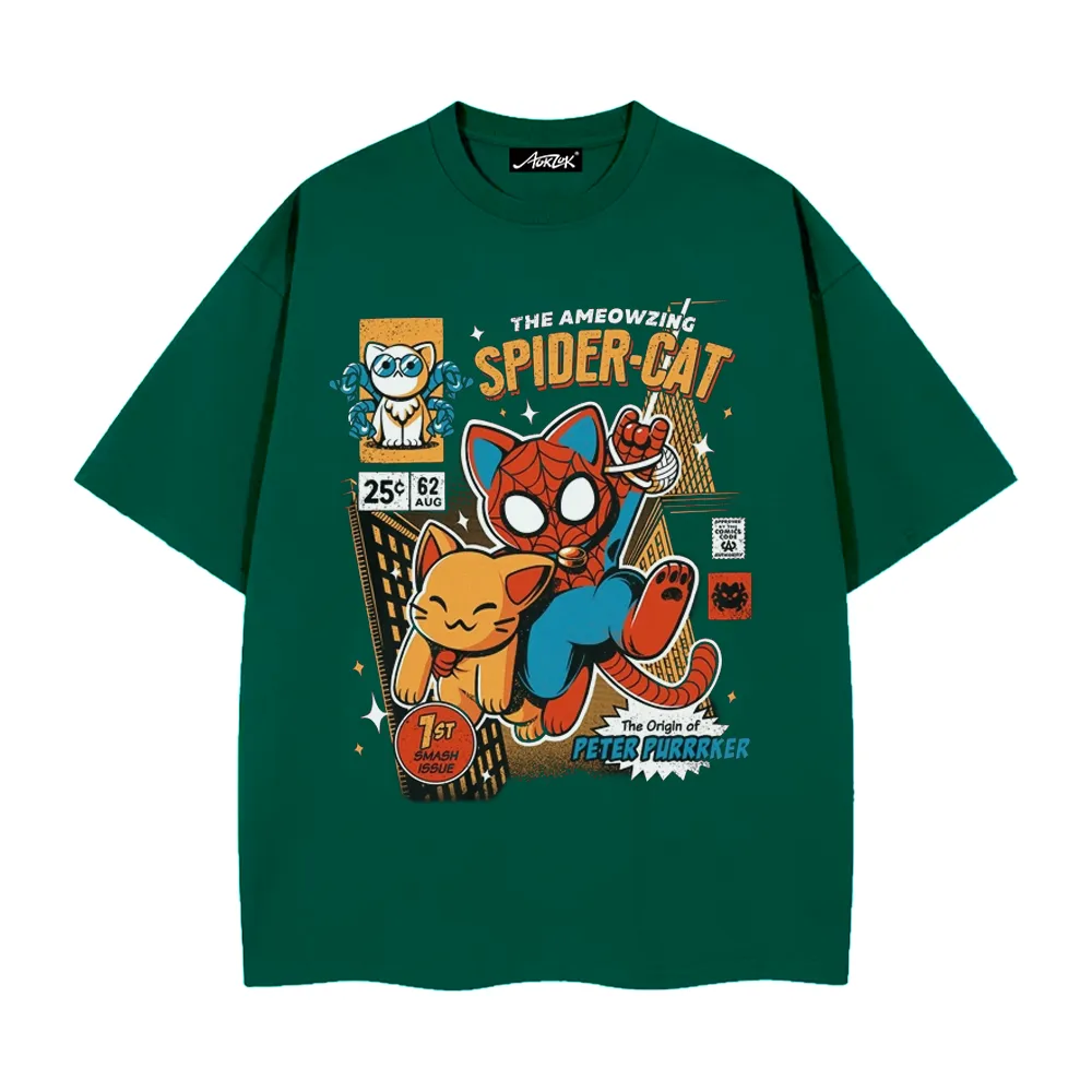Retro Spider-Cat T-Shirt
