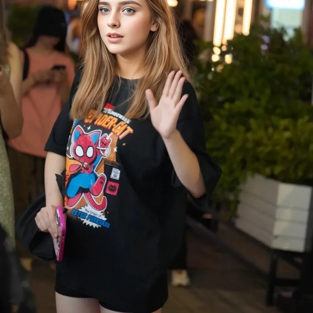 Retro Spider-Cat T-Shirt